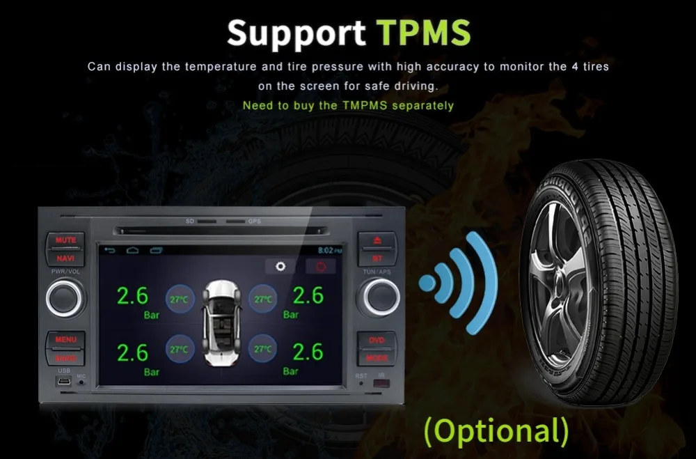 Bosion 2din android 9,0 радио автомобиль для фокуса s-max подключения mondeo dvd-плеер автомобиля с gps navi FM BT стерео камера canbus