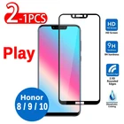 1-2 шт., защитная пленка для экрана Huawei Honor Play, 8X, 8C, 8A, 8, 9, 10 Lite