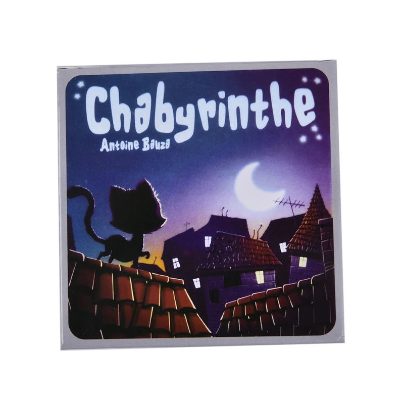 Chabyrinthe настольные игры карты милый котенок кошка карточки для малышей подарок