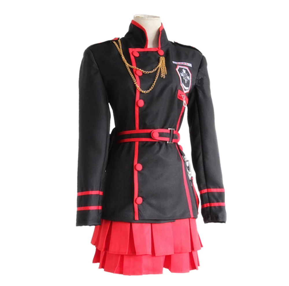 Костюм для косплея D. Gray-man linalee Lee Allen Walker черная школьная форма костюм с полным
