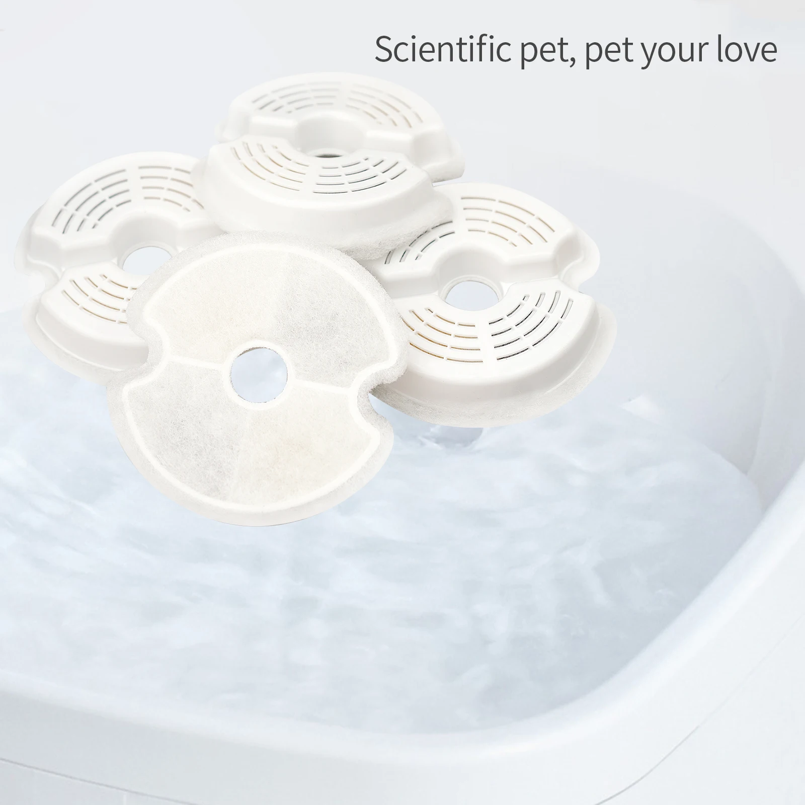 Dog Water Drink Dispenser Bowl Dish Filters Activated Carbon Automatic Pet Drinking Fountain For Cat | Дом и сад