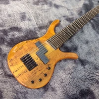 2022 best selling big bass 7 string active pickup 7 strings bass guitar maple body factory outlet