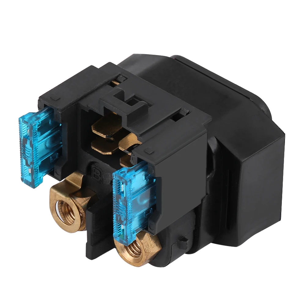 Абсолютно Новый послепродажный черный пластиковый стартер соленоидное реле для