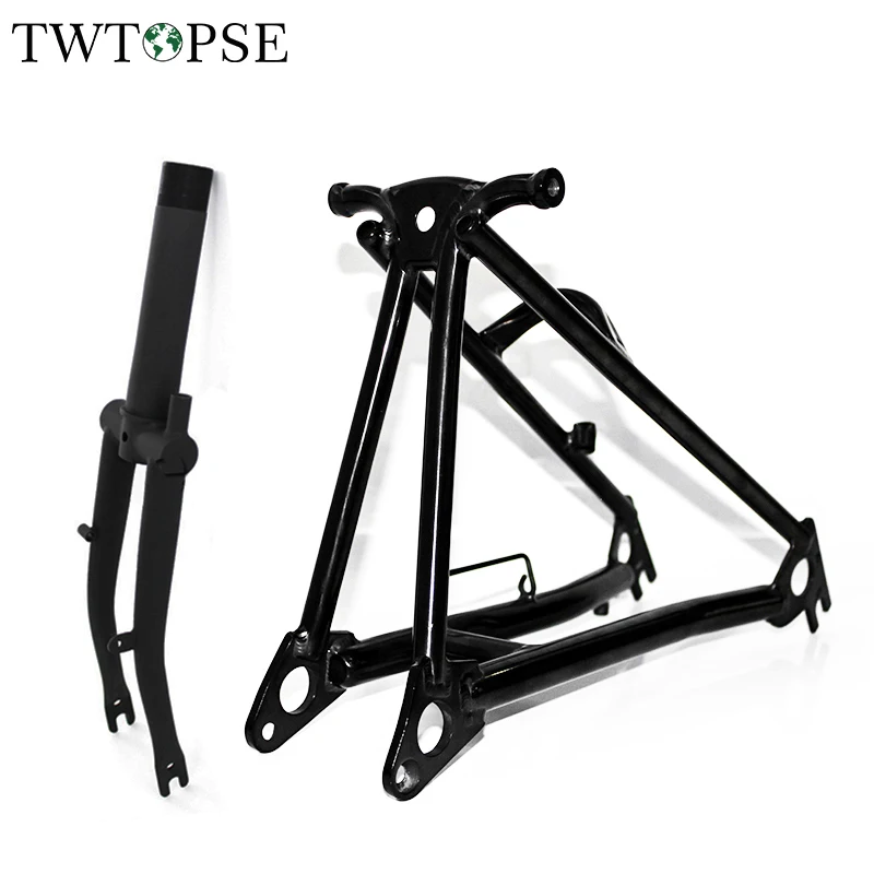 Велосипедная вилка TWTOPSE титановая для Brompton 1/2 "легкая 16" передняя и