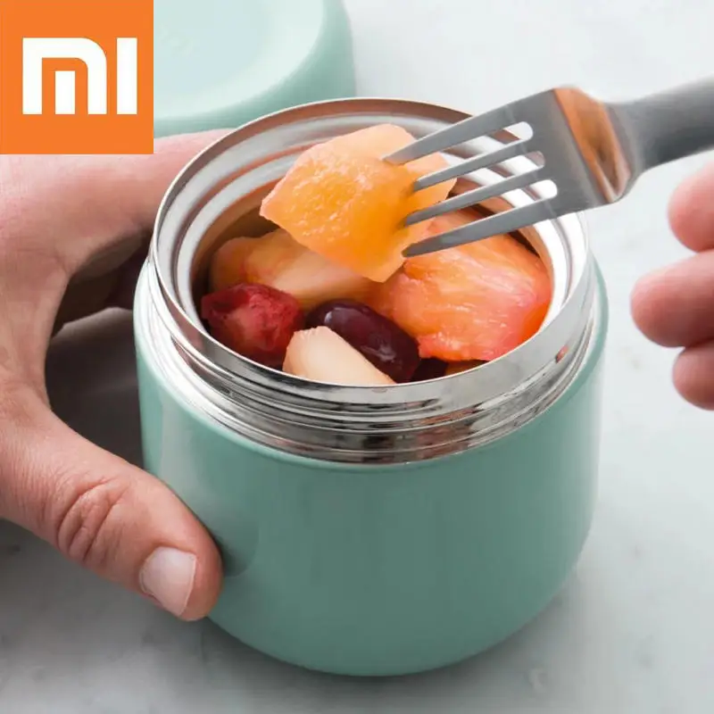 Горячая новинка оригинальный Xiaomi BergHOFF 350/500 мл тушеный стакан из нержавеющей