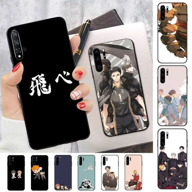 

Anime Haikyuu volleyball Phone Case for Huawei Honor 10 i 8X C 5A 20 9 10 30 lite pro Voew 10 20 V30