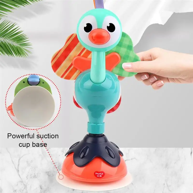 

Baby Toys Cartoon High Chair Toys with Suction Cups for Baby Rattles Baby Tray Toy Suction for Infants Kids
