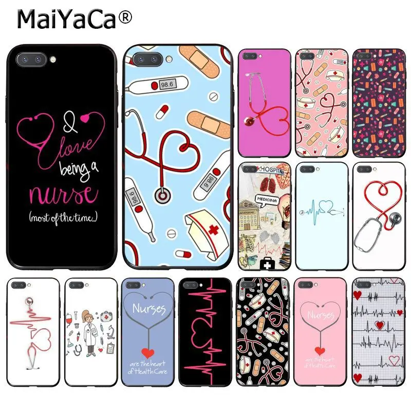 MaiYaCa медсестра медицинская медицина здоровье сердце стетоскоп телефонный чехол