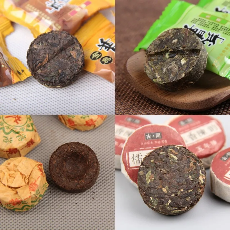 16 разных ароматов чай для похудения Китайский травяной цветочный пуэр