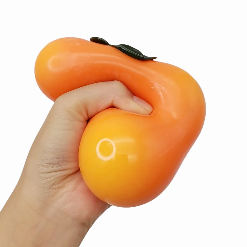 Kawaii фрукты манго Persimmon вентиляционный мяч пресс декоративный ионная игрушка для