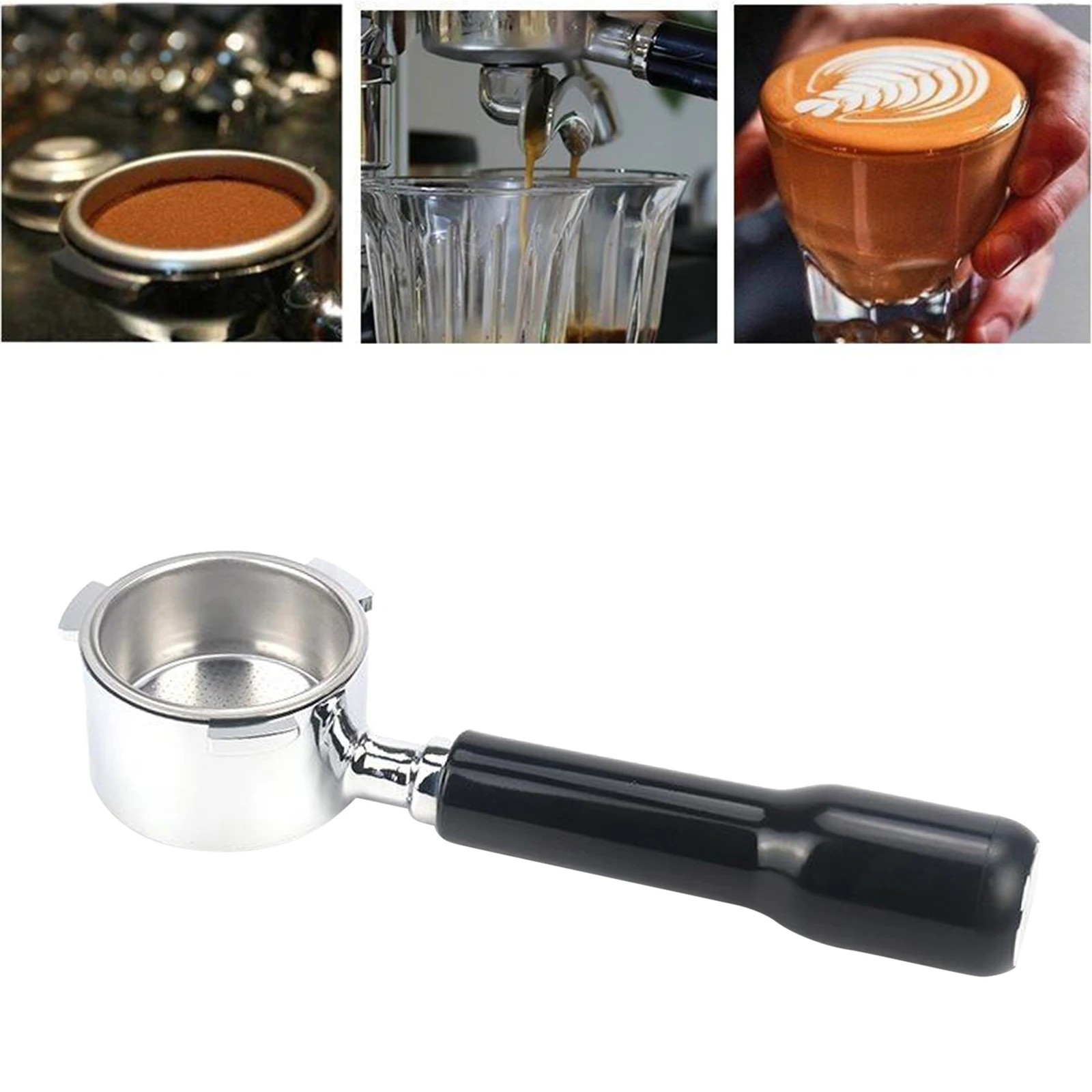 

Coffee Bottomless Portafilter for ECO680 Filter 51MM Replace