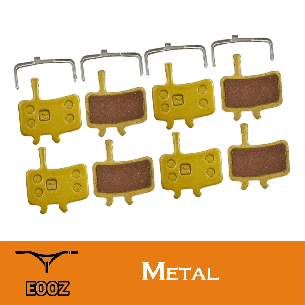 

Металлические велосипедные тормозные колодки EOOZ 4 пары для Sram Avid BB7, Juicy 3 5 7 Ultimate