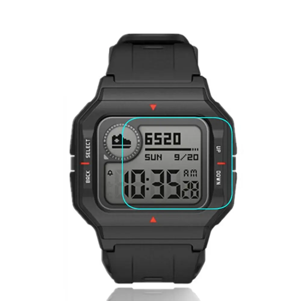 

5Pcs Smartwatch Tempered Glass Clear Protective Film Guard For Amazfit Neo Sport Smart Watch LCD Display Full Screen Protector