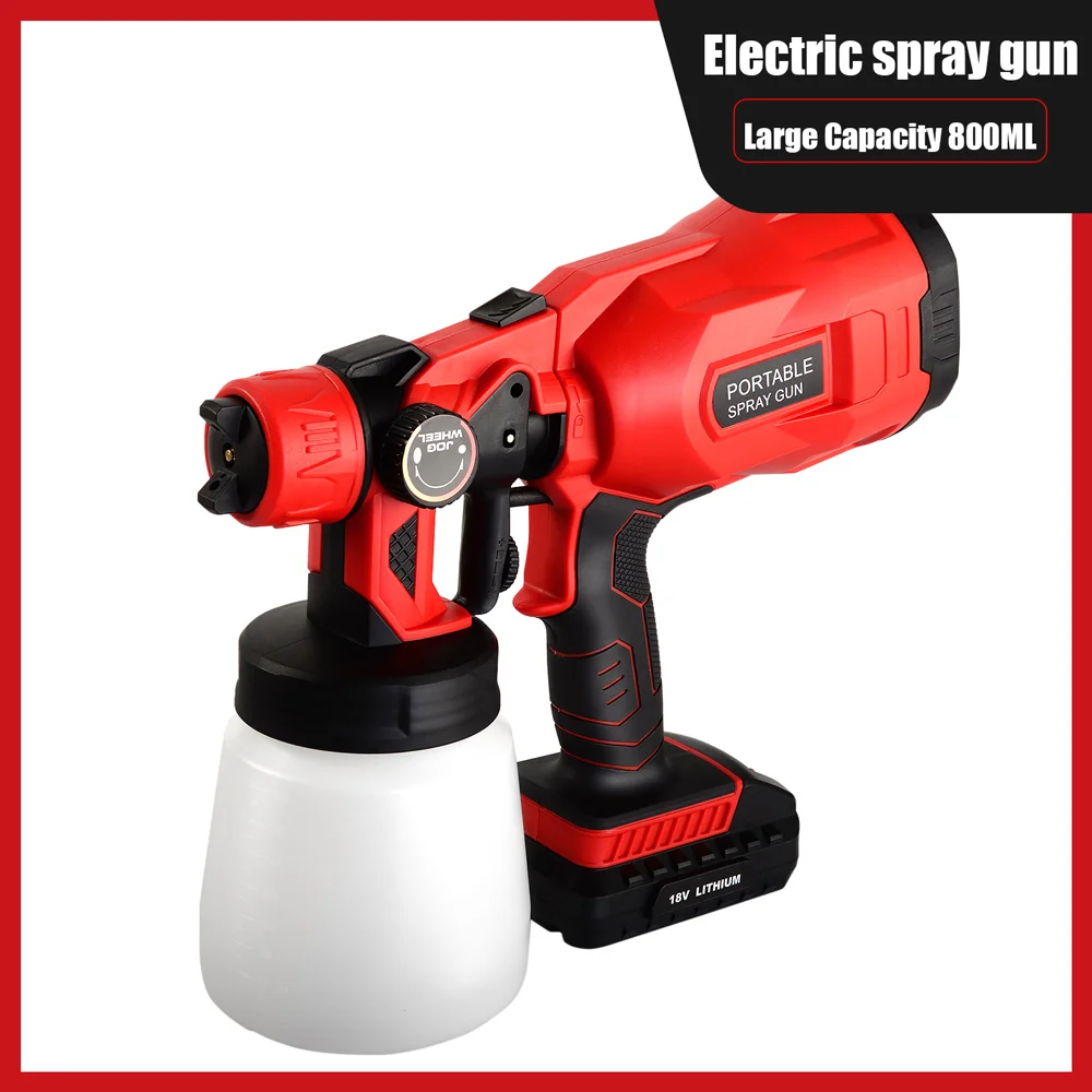 Kраскопульт Электрический пистолет распылитель большой емкости 18 в