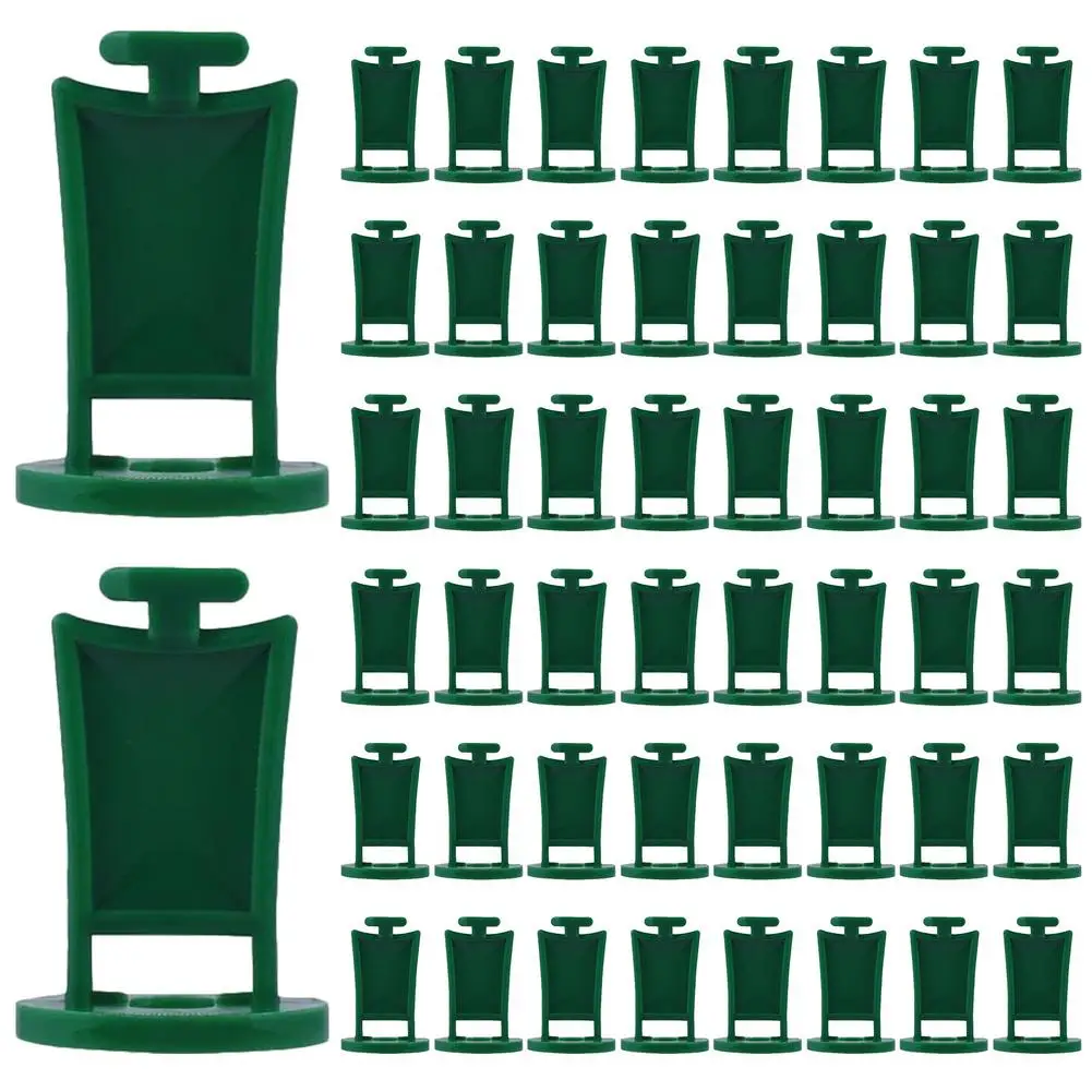 

50pcs/Set Fastener Tied Buckle Hanging Hook Plastic Greenhouse Hook Plant Flower Hanger Clip Gadgets Hanging Tool