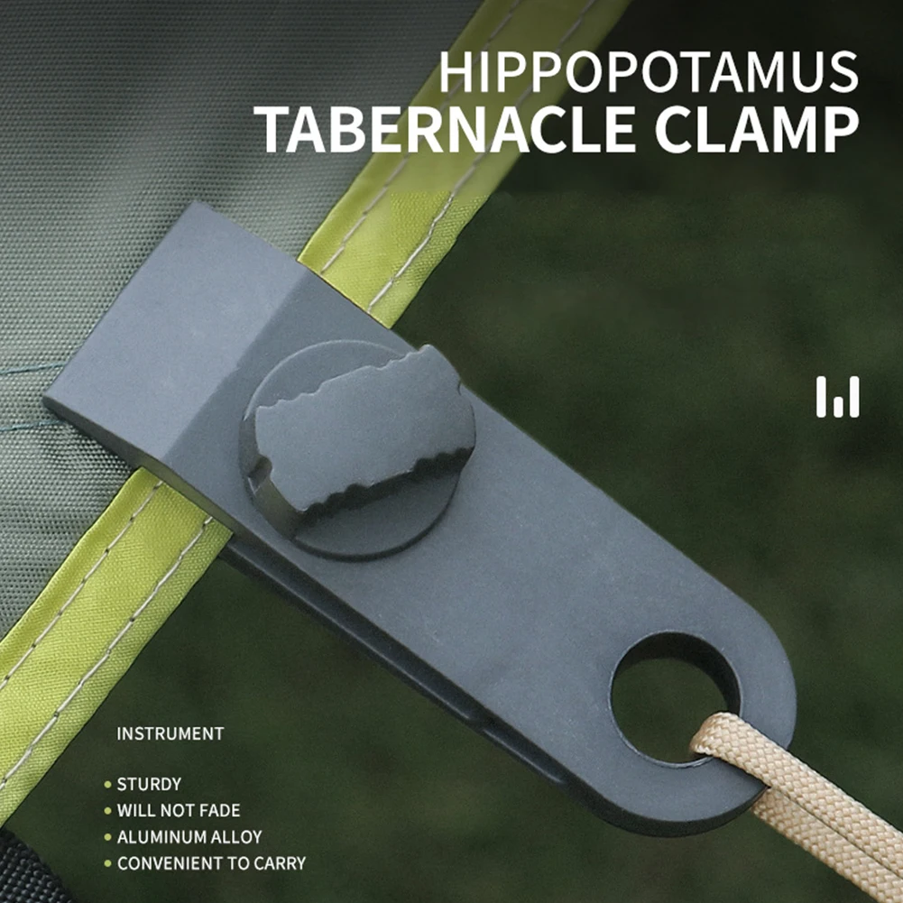 

Ветрозащитный зажим усиленные фиксированные пряжки для путешествий кемпинга палатки навес затягивает легко носить с собой