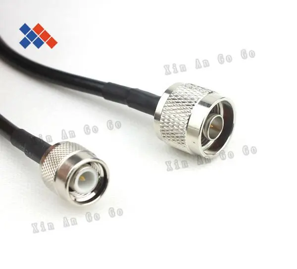 

5m RG58 cable with N male to TNC male connector,wifi cable pigtail