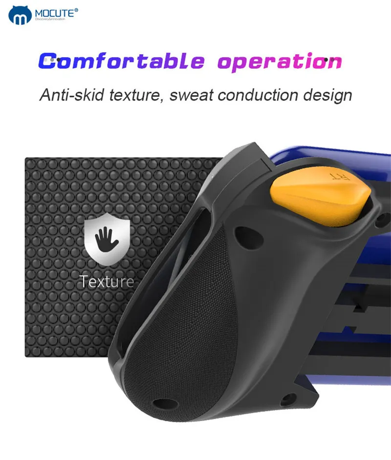 Mocute 057 Pubg геймпад беспроводной Bluetooth Джойстик триггер игровой коврик для iphone XS 6 7 8 для Android Samart телефон