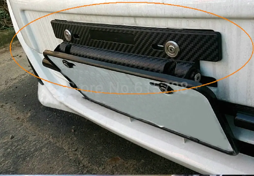 Держатель карбоновой рамы для номерного знака высокое качество черный цвет|license