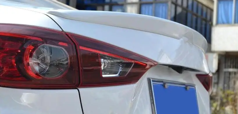 ABS спойлер краски для Mazda 3 Axela Sierra 2014 2015 2016 2017|Спойлеры и крылья| |