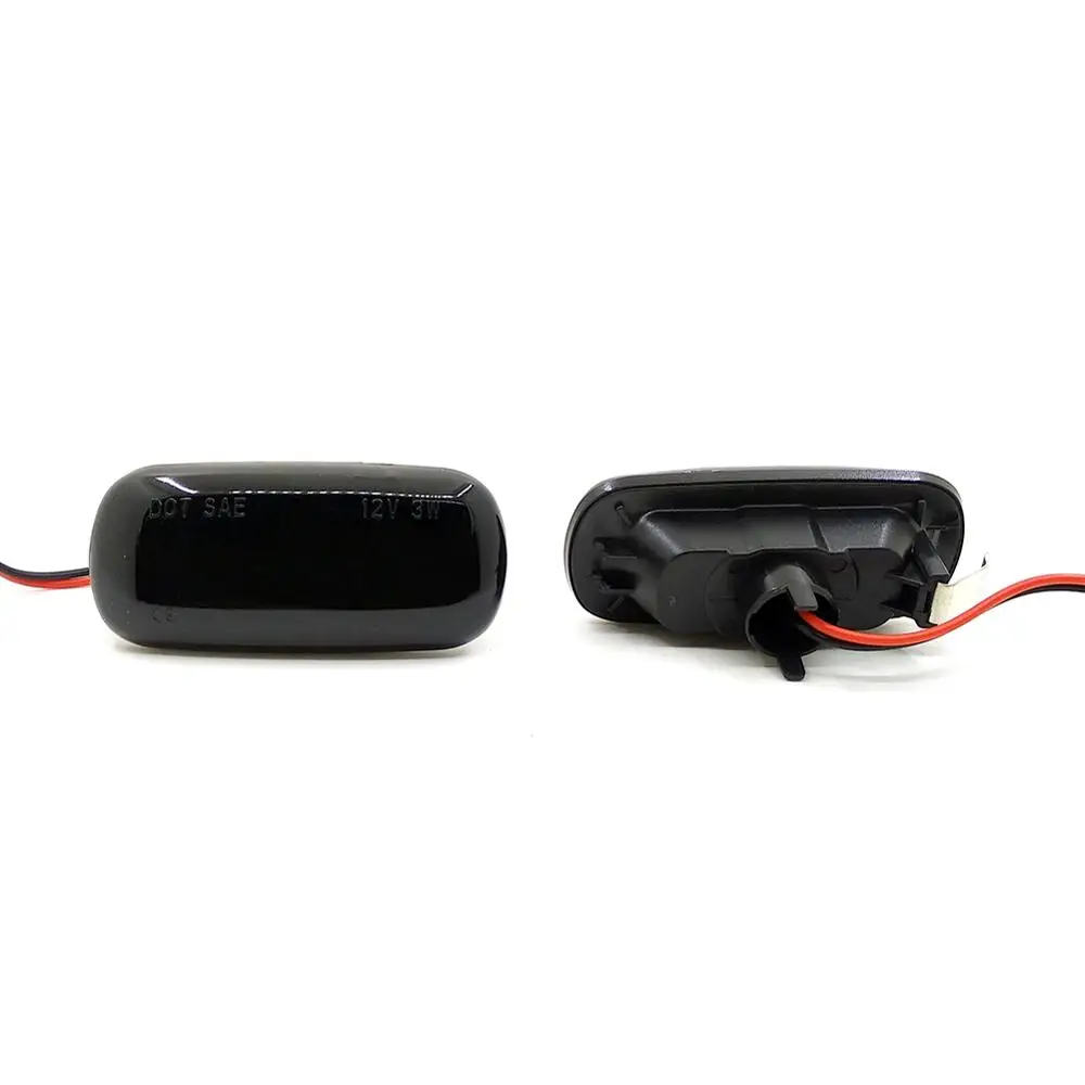 2 шт. Динамический светодиодный боковой габаритный фонарь указателя поворота