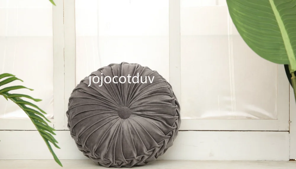 Европейский узор бархатные круглые подушки в виде тыквы или используйте