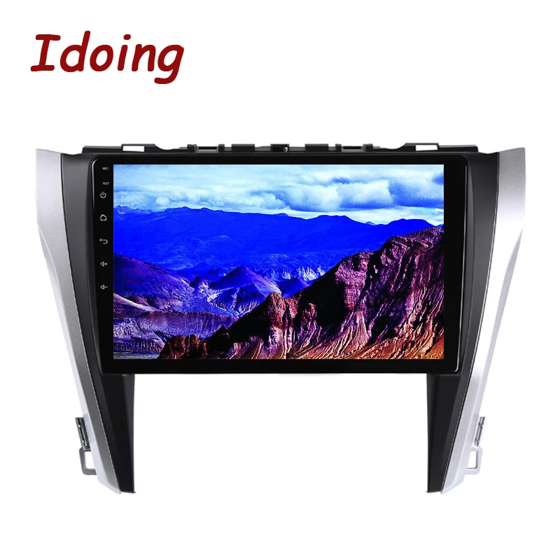 Автомобильный мультимедийный плеер Idoing 10 2 дюйма IPS 2.5D 4 Гб + 64 ГБ Android радио GPS для