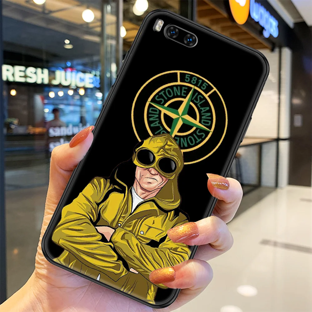 

Fashion Islands Brand Stones Trend Phone case For Xiaomi Mi Max Note 3 A2 A3 8 9 9T 10 Lite Pro Ultra black painting shell