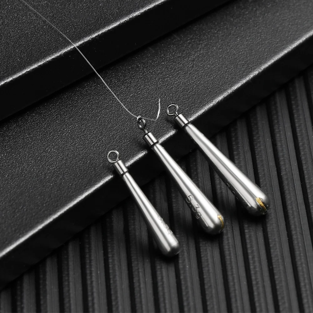 35-28g High Quality Sinker Hook Connector Fishing Tungsten Fall Line Quick Release Casting Additional Weight Tool | Спорт и