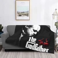 the godfather movie poster don blanket bedspread bed plaid bed cover beach towel muslin blanket picnic bedspread