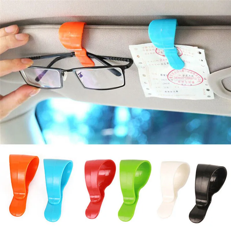 2 шт. новый автомобильный солнцезащитный козырек Солнцезащитные очки билетный