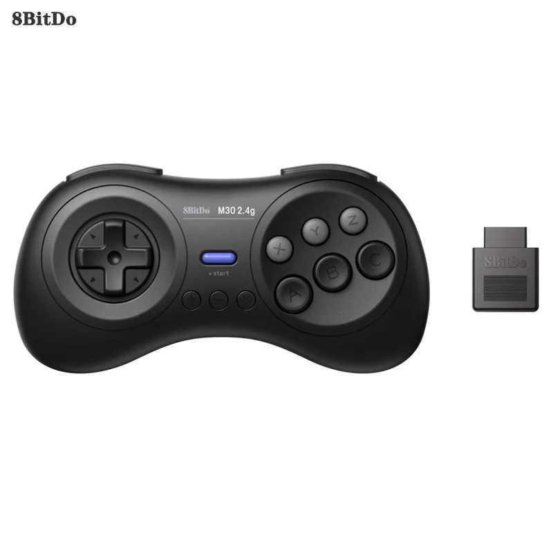 Wireless 2.4G WUIYBN 8BitDo M30 Bluetooth геймпад беспроводной контроллер Джойстик для nintendo переключатель ПК, macOS и Android - Цвет: Wireless 2.4G