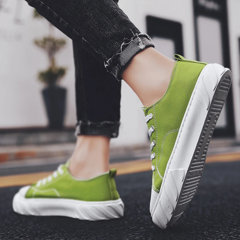 2019 мужская повседневная обувь парусиновая модная на плоской подошве брендовая