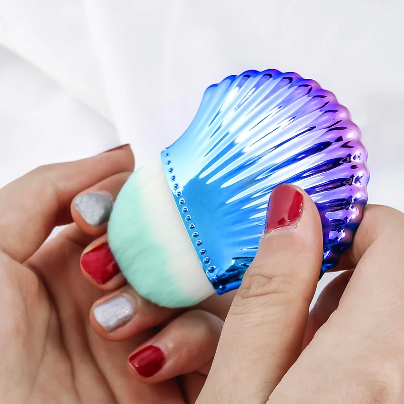 4 типа Ногтей Чистящие кисти инструменты удаления пыли кисть для нанесения пудры