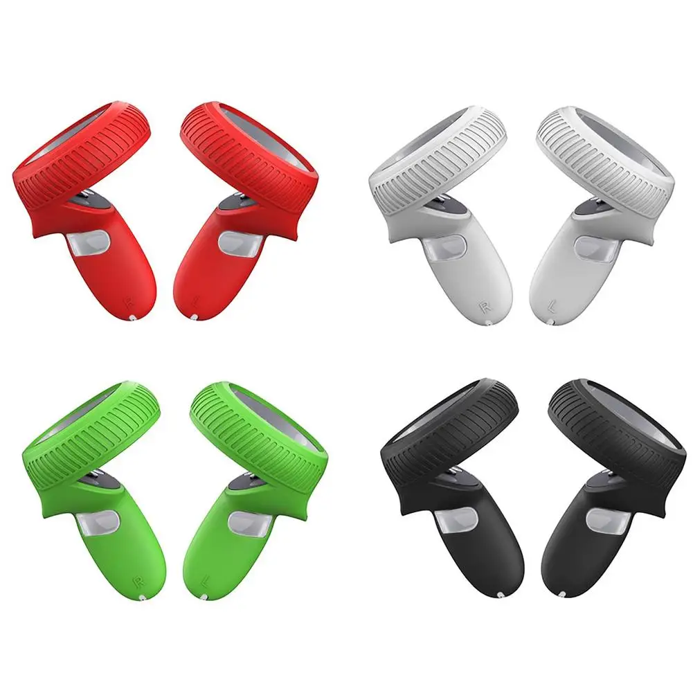 

Protection Cover For Oculus Quest 2 VR Accessories Vr Controller Handle Grip Case Silicone Full Protective Sleeve For Quest2