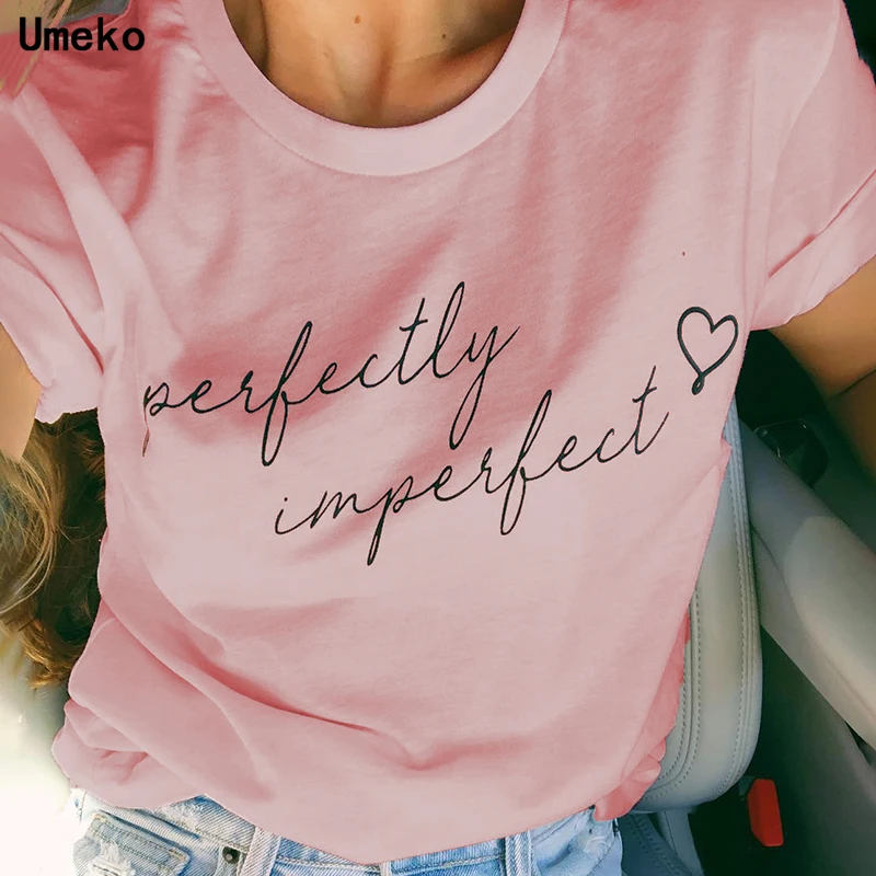 Новая женская белая футболка Повседневные базовые футболки с буквенным принтом