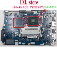 new 80tj for ideapad 110 15acl laptop motherboard cg521 nm a841 cpua4 ddr3 fru 5b20l46290 5b20l46291 100test ok