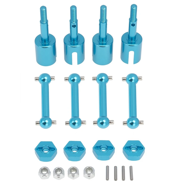 

Metal Drive Shaft CVD Dogbone Wheel Axle Cup Hex Adapter for Tamiya TT-01 TT01 TT-02 TT02 1/10 RC Car Upgrade Parts