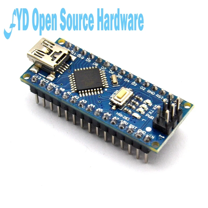 1 шт. мини USB с Загрузчиком Nano 3 0 контроллер совместим arduino CH340 драйверами 16 МГц NANO