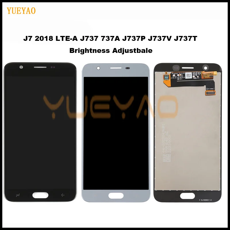 ЖК дисплей для Samsung Galaxy J7 2018 J737 сенсорный экран дигитайзер сборка запасные части