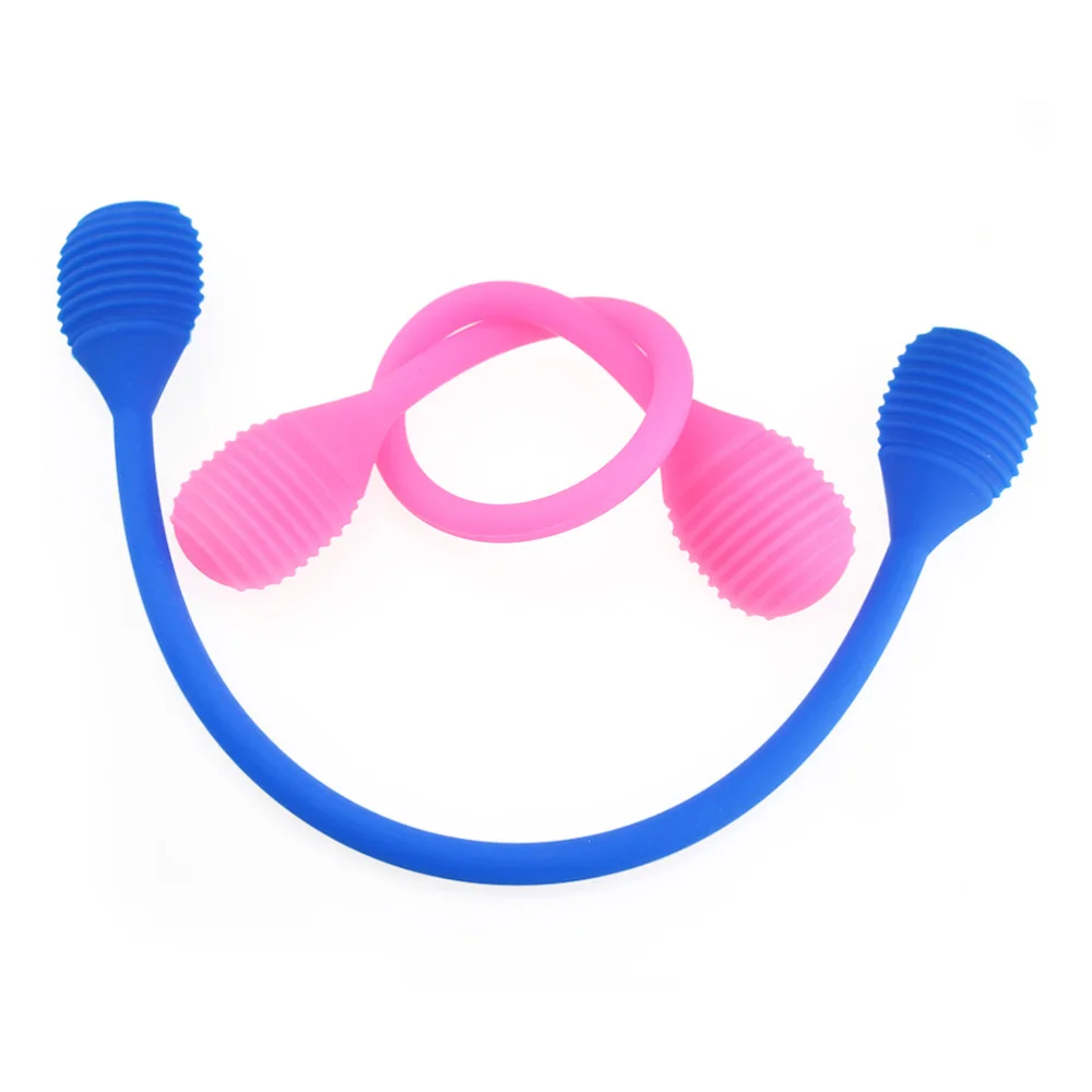 

1PC Silicone Spring Exerciser High Elastic Rope One-word Hand-muscle Developer Fitness Expander Supplies for Woman Yoga Use