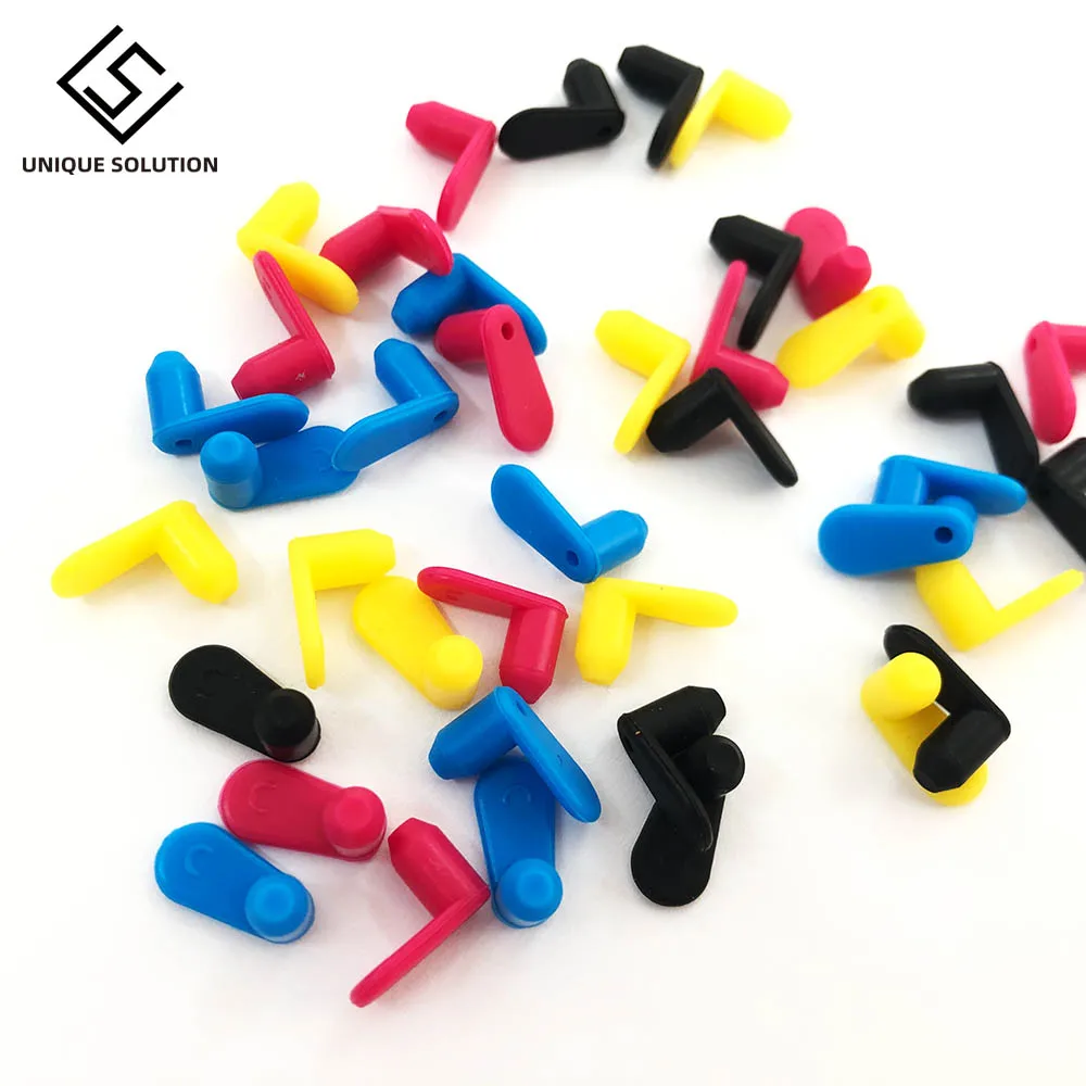 Универсальный Цветной многоразовый картридж цветная резиновая заглушка