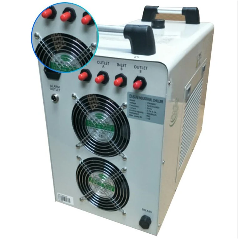 CW 5200 промышленный охладитель воды для ЧПУ/лазерного гравера гравировальных