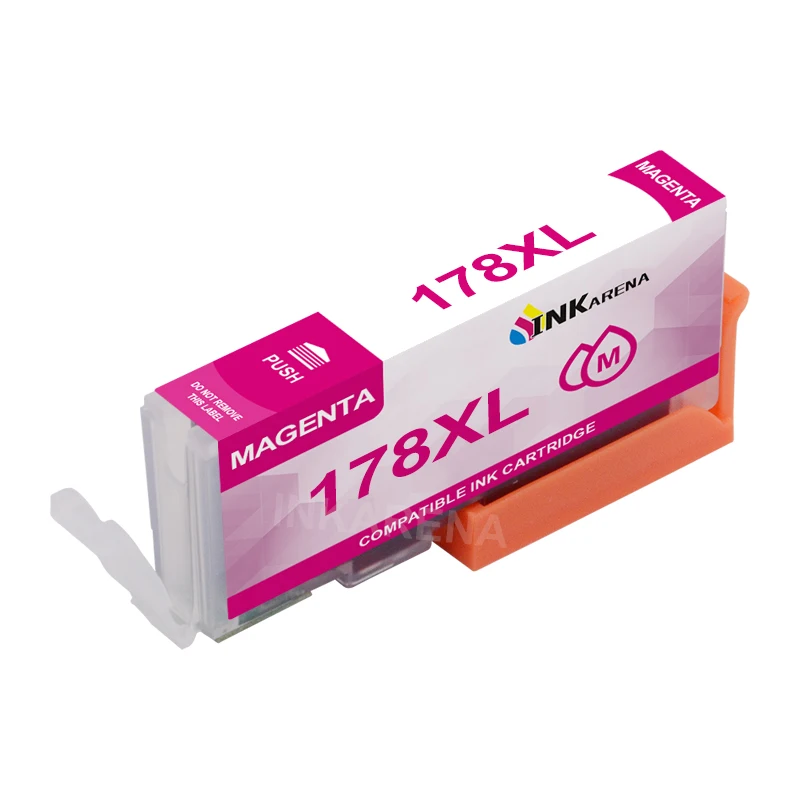 Чернильный картридж INKARENA черного цвета для принтеров HP 178 178XL Photosmart 5510 5511 5512 5514 5515