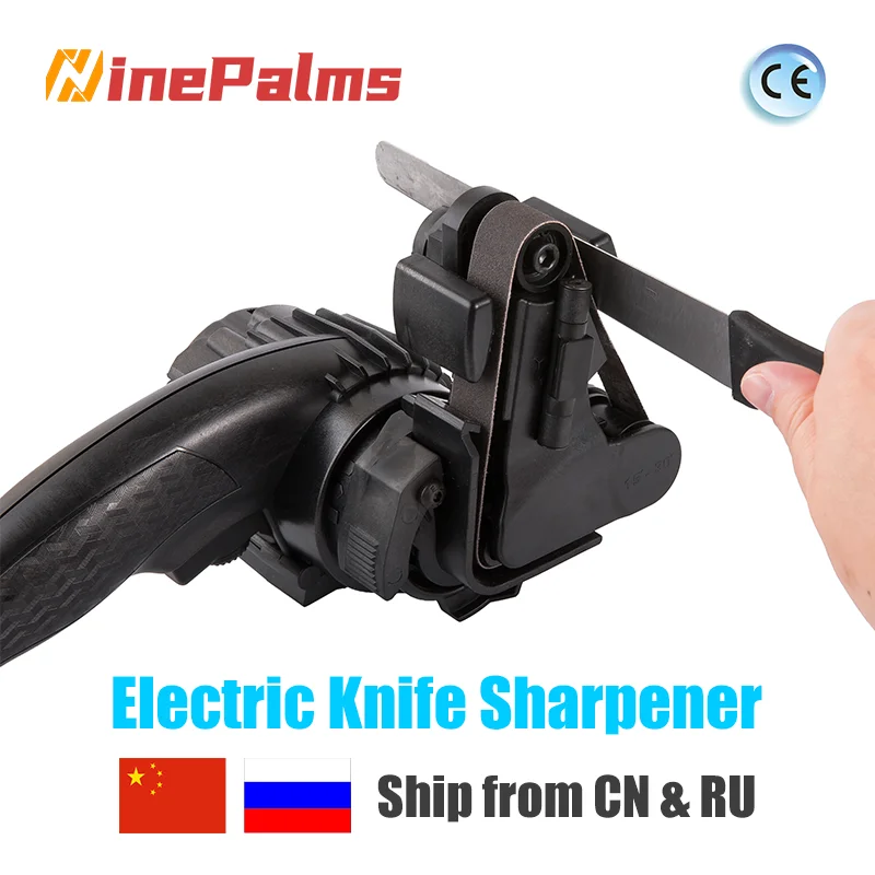 Профессиональная фотоэлектрическая точилка для ножей ленточная шлифовальная