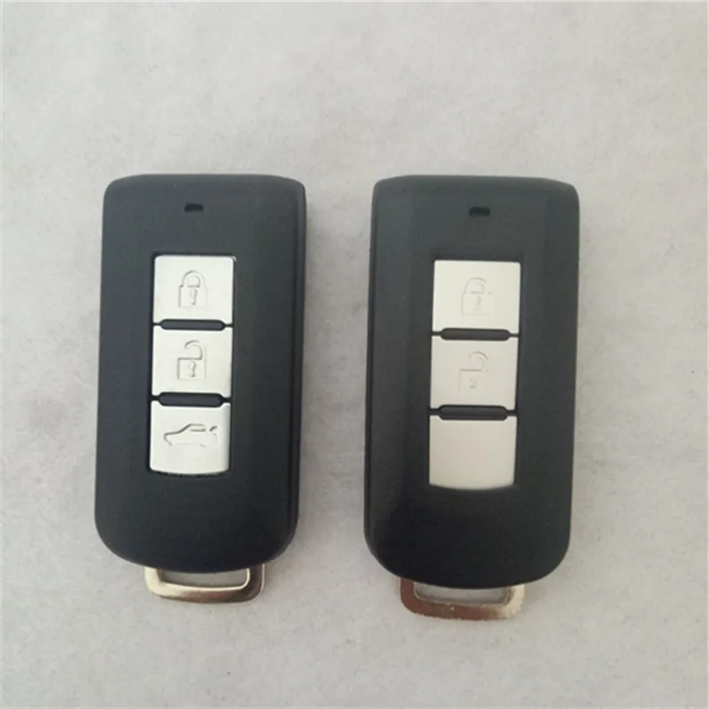 Чехол для смарт ключей DAKATU с дистанционным управлением 2 кнопки брелок Mitsubishi