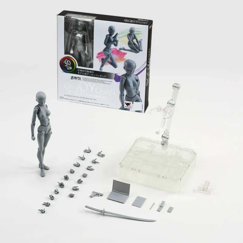Аниме Archetype He She Ferrite Figma подвижные тела Feminino KUN Body Chan ПВХ фигурка модель игрушки кукла для коллекционирования
