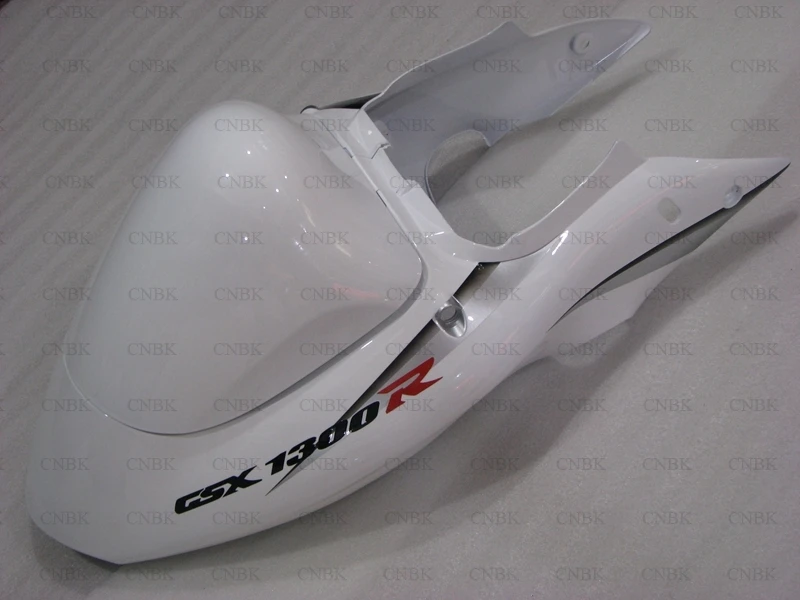 Обтекатели для Suzuki GSXR1300 03 04 GSXR 1300 97 98 HAYABUSA 1997 2007 белый серебристый|Полные