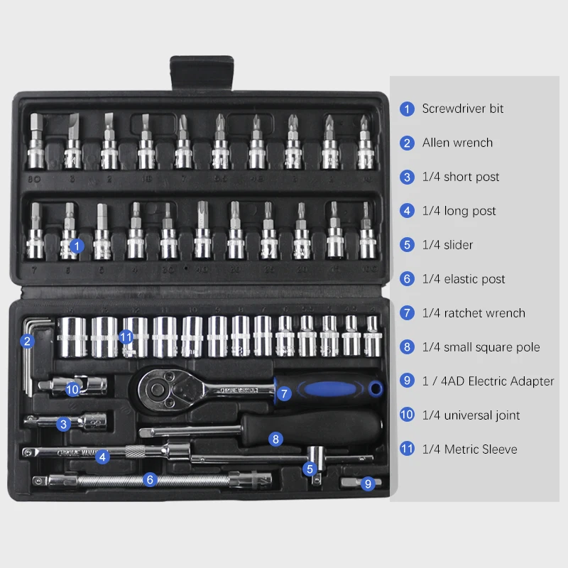 Набор гаечных ключей Многофункциональный Профессиональный индустриальный ключ