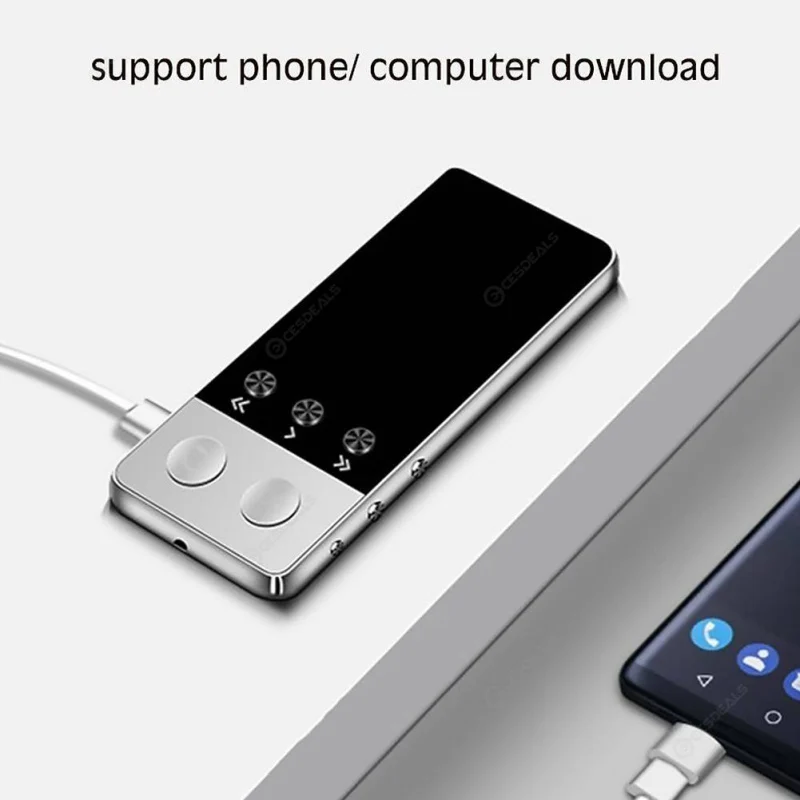 HiFi Audio Player Recorder FM Radio Sports Bluetooth 1.8 Inch External Student MP3/MP4 Video | Электроника